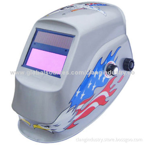 Welding Headshield, ARC Activated, Popular Eagle Pattern